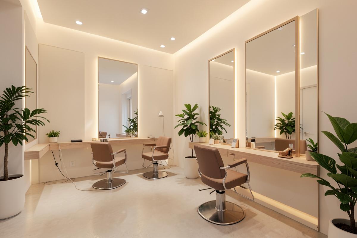 Voorbeeldwebsite Studio Belle voor de sector Beauty