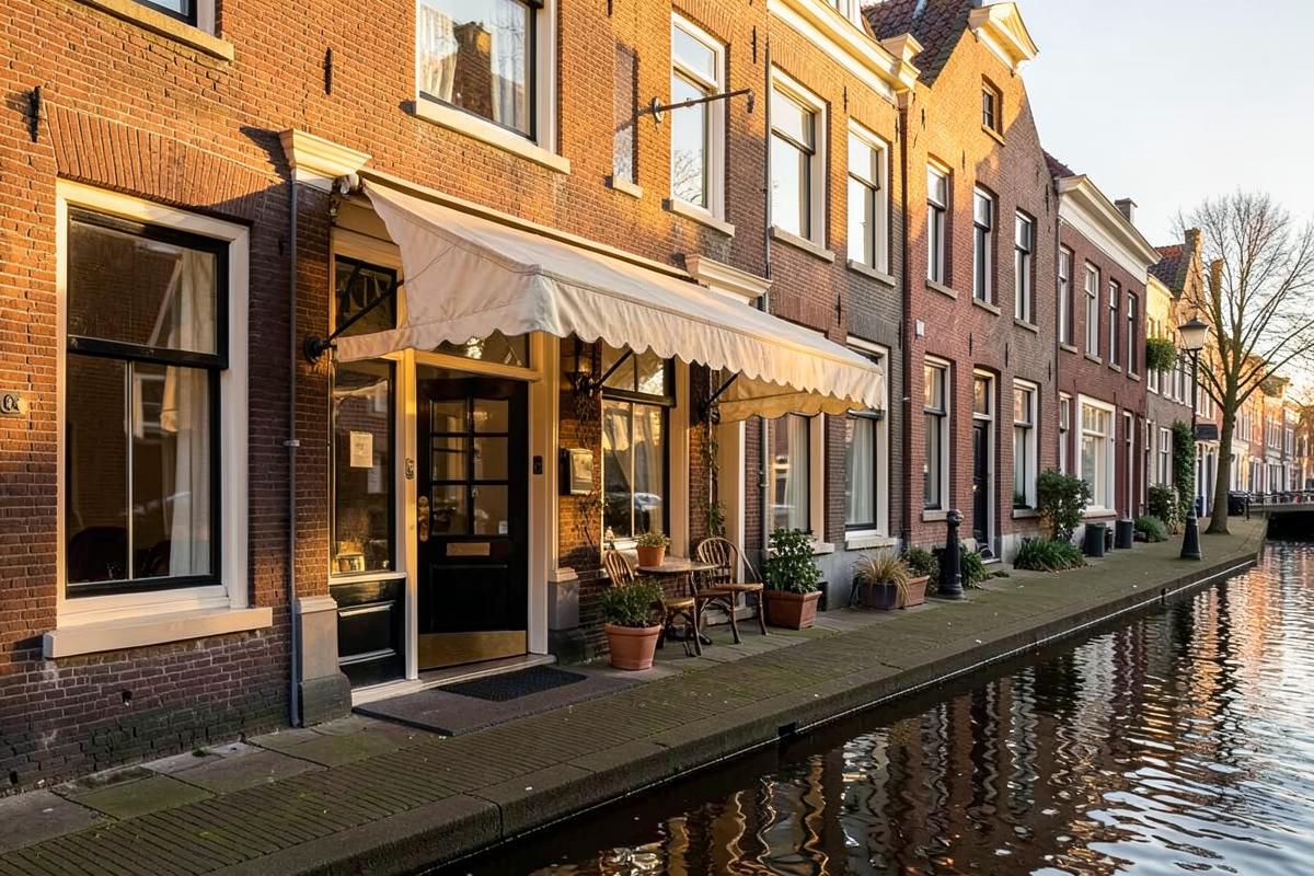 Voorbeeldwebsite Hotel De Waterlinie voor de sector Hospitality
