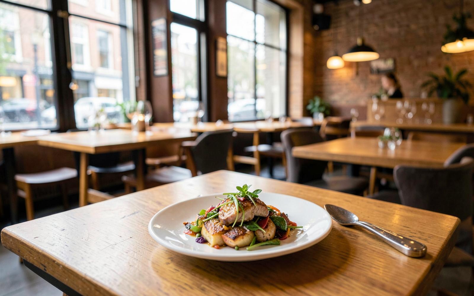 Voorbeeldwebsite Restaurant Noord voor de sector Restaurant